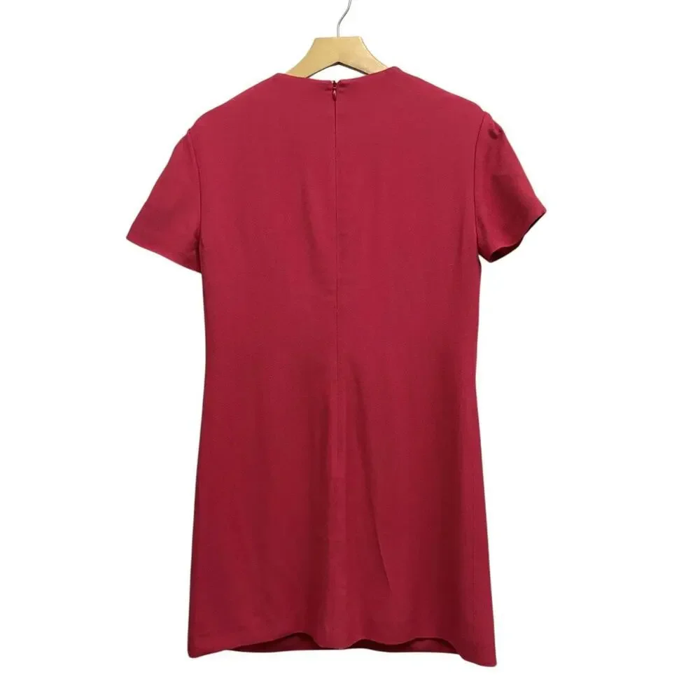 Versus Versace Logo Stripe Sequin Detail Short Sleeve Mini Dress Size 44 (US 8) - Picture 4 of 8